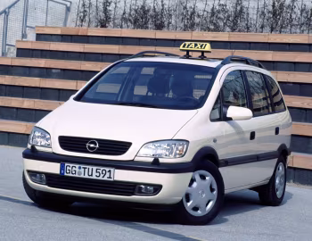 Opel Zafira Comfort Taxi [Germany] (A) '04.1999–02.2003