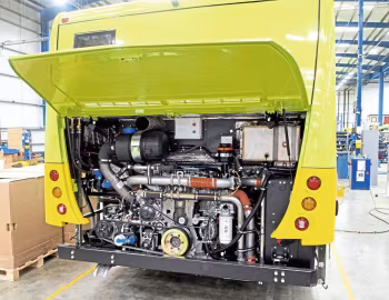 Sous la capuche Optare MetroCity V1080MC [New Zealand] (B33D) '04–08.2018