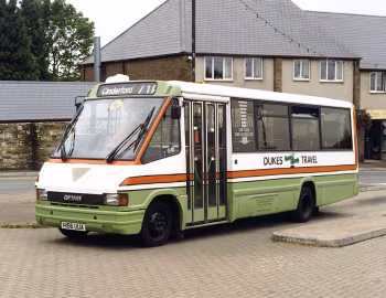 Optare MetroRider MR03 [UK-spec] (B26F) '11.1990–08.1993