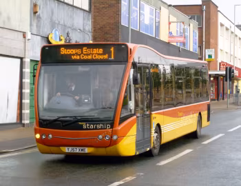 Optare Versa V1110 [UK-spec] (B37F) '12.2007–02.2008