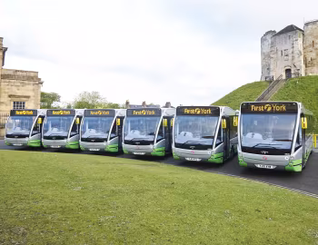 Optare Versa V1110EV [UK-spec] (B36F) '05.2014–04.2015