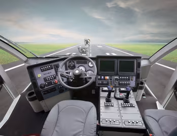 Интерьер Oshkosh Striker 3000 '2010–н.в.