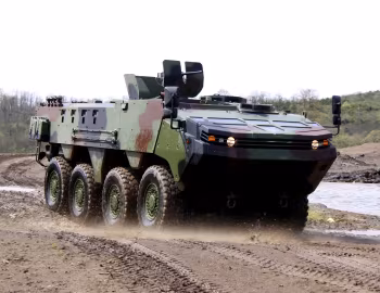 Otokar Arma 8×8 amphibious '2011–13