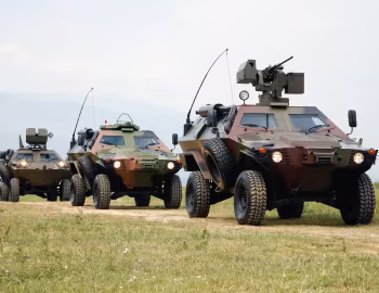 Otokar Cobra 12.7 mm Open Turret Amphibious Personnel Carrier, Otokar Cobra, Otokar Cobra 40 mm AGL Turreted Platform