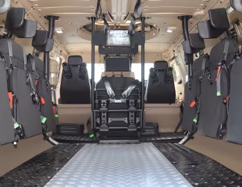 Интерьер Otokar Cobra II MRAP '2021–н.в.