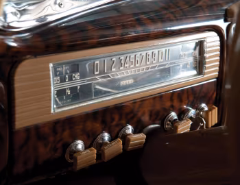 Tableau de bord 1941 Packard 110 Special Convertible (1900-1489DE)
