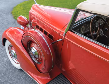 1936 Packard 120 Convertible Sedan (997)
