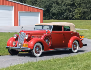 1936 Packard 120 Convertible Sedan (997)