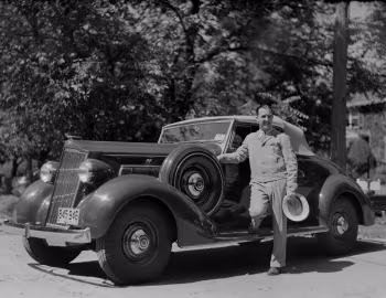 1935 Packard 120 Convertible Coupe (899)