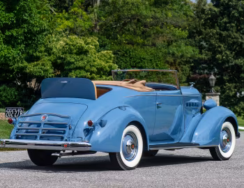 1936 Packard 120 Convertible Coupe (999)