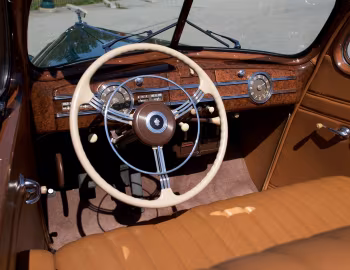 Painel frontal 1940 Packard 120 Convertible Coupe (1801-1399)