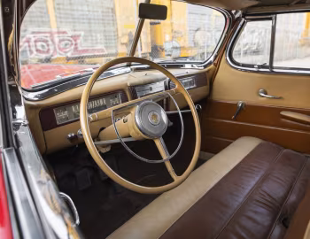 Painel frontal 1942 Packard 120 Convertible Coupe (2021-1599) '08.1941–42