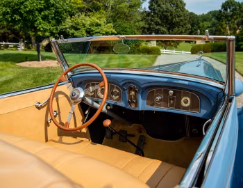 Intérieur 1936 Packard 120 Convertible Coupe (999)