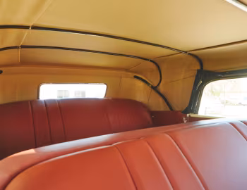Interior 1936 Packard 120 Convertible Sedan (997)