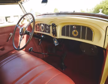 Interior 1936 Packard 120 Convertible Sedan (997)