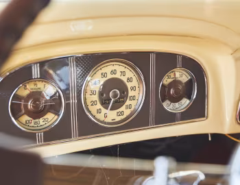 Painel 1936 Packard 120 Convertible Sedan (997)