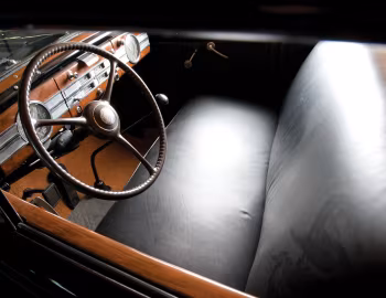 Painel frontal 1937 Packard 120 Pickup (138-CD)