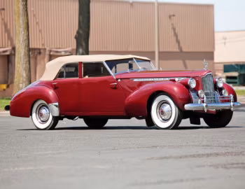 1940 Packard 180 Custom Super Eight Convertible Sedan by Darrin (1807-710)