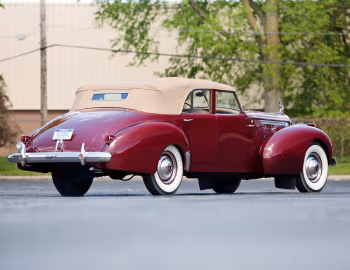 1940 Packard 180 Custom Super Eight Convertible Sedan by Darrin (1807-710)