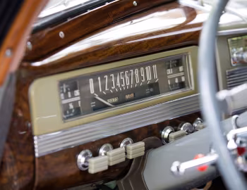 Painel 1941 Packard 180 Custom Super Eight Sport Brougham by LeBaron (1907-1452) '09.1940–41