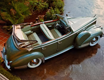 1942 Packard 180 Super Eight Convertible Sedan by Darrin
