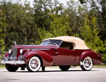 1940 Packard 180 Custom Super Eight Convertible Victoria by Darrin (1806-700)