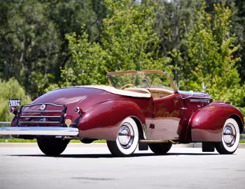 1940 Packard 180 Custom Super Eight Convertible Victoria by Darrin (1806-700)