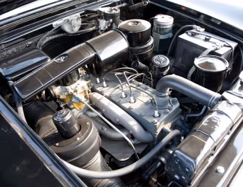 Під капотом 1953 Packard Caribbean Convertible (2631-2678)