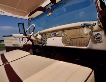Interior 1956 Packard Caribbean Custom Convertible (5688-5699)