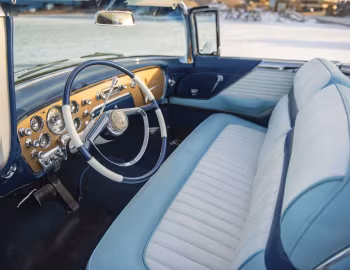 Interior 1955 Packard Caribbean Convertible Coupe (5580-5588)