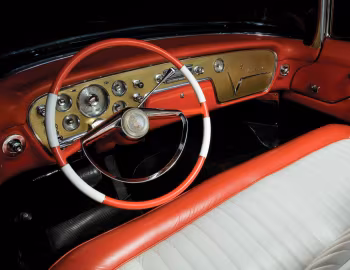 Painel frontal 1955 Packard Caribbean Convertible Coupe (5580-5588)