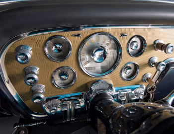Комбінація приладів 1955 Packard Caribbean Convertible Coupe (5580-5588)