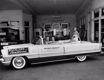 1955 Packard Caribbean Convertible Coupe (5580-5588)