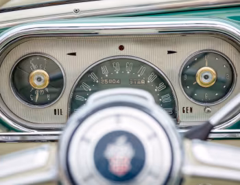Комбінація приладів 1954 Packard Caribbean Custom Convertible (5431-5478)