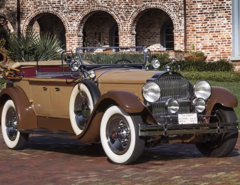 1929 Packard Custom Eight Dual Cowl Phaeton (640-341)