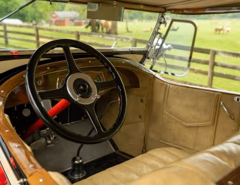 Intérieur 1928 Packard Custom Eight Phaeton (443-311) '07.1927–08.1928