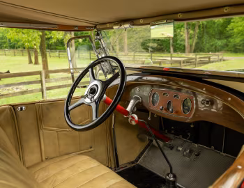 Intérieur 1928 Packard Custom Eight Phaeton (443-311) '07.1927–08.1928