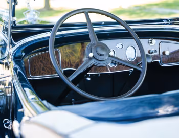 Painel frontal 1931 Packard Deluxe Eight Roadster (840-472)