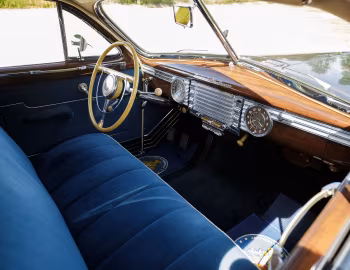 Interior 1947 Packard Custom Super Clipper Eight Touring Sedan (2106-2122)