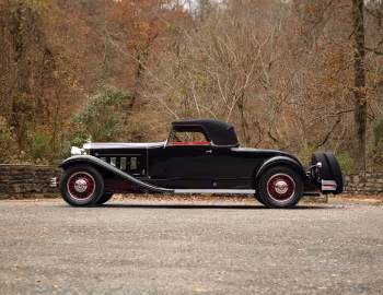 1931 Packard Deluxe Eight Convertible Roadster by Derham (845)