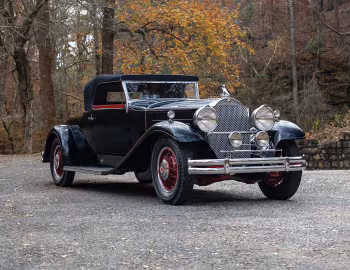 1931 Packard Deluxe Eight Convertible Roadster by Derham (845)