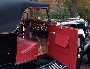 Interior 1931 Packard Deluxe Eight Convertible Roadster by Derham (845)
