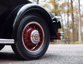 1931 Packard Deluxe Eight Convertible Roadster by Derham (845)