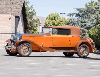 1930 Packard Deluxe Eight Convertible Victoria by Maurice Proux (745)