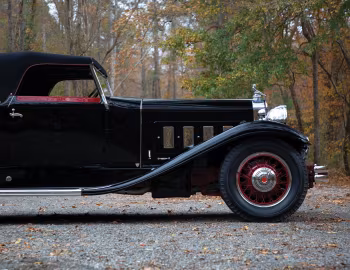 1931 Packard Deluxe Eight Convertible Roadster by Derham (845)
