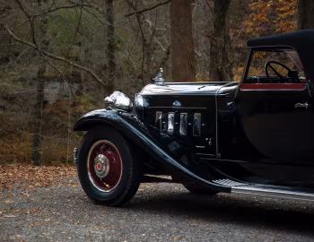 1931 Packard Deluxe Eight Convertible Roadster by Derham (845)