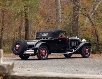 1931 Packard Deluxe Eight Convertible Roadster by Derham (845)