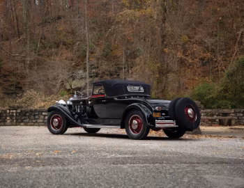 1931 Packard Deluxe Eight Convertible Roadster by Derham (845)