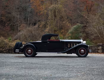 1931 Packard Deluxe Eight Convertible Roadster by Derham (845)
