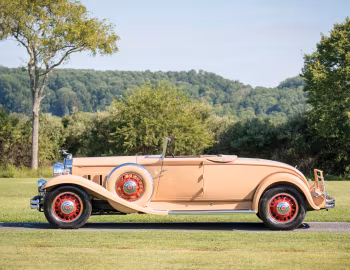 1931 Packard Deluxe Eight Convertible Coupe by LeBaron (845)